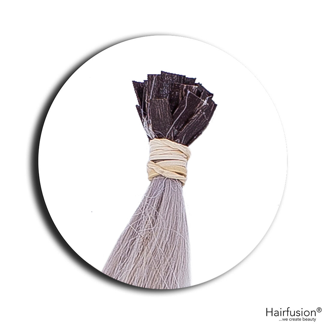 Outlet Nr. 175 – 25 Bonding Extensions – mit dunklen Bondings – Farbe 61 – 60 cm – glatt