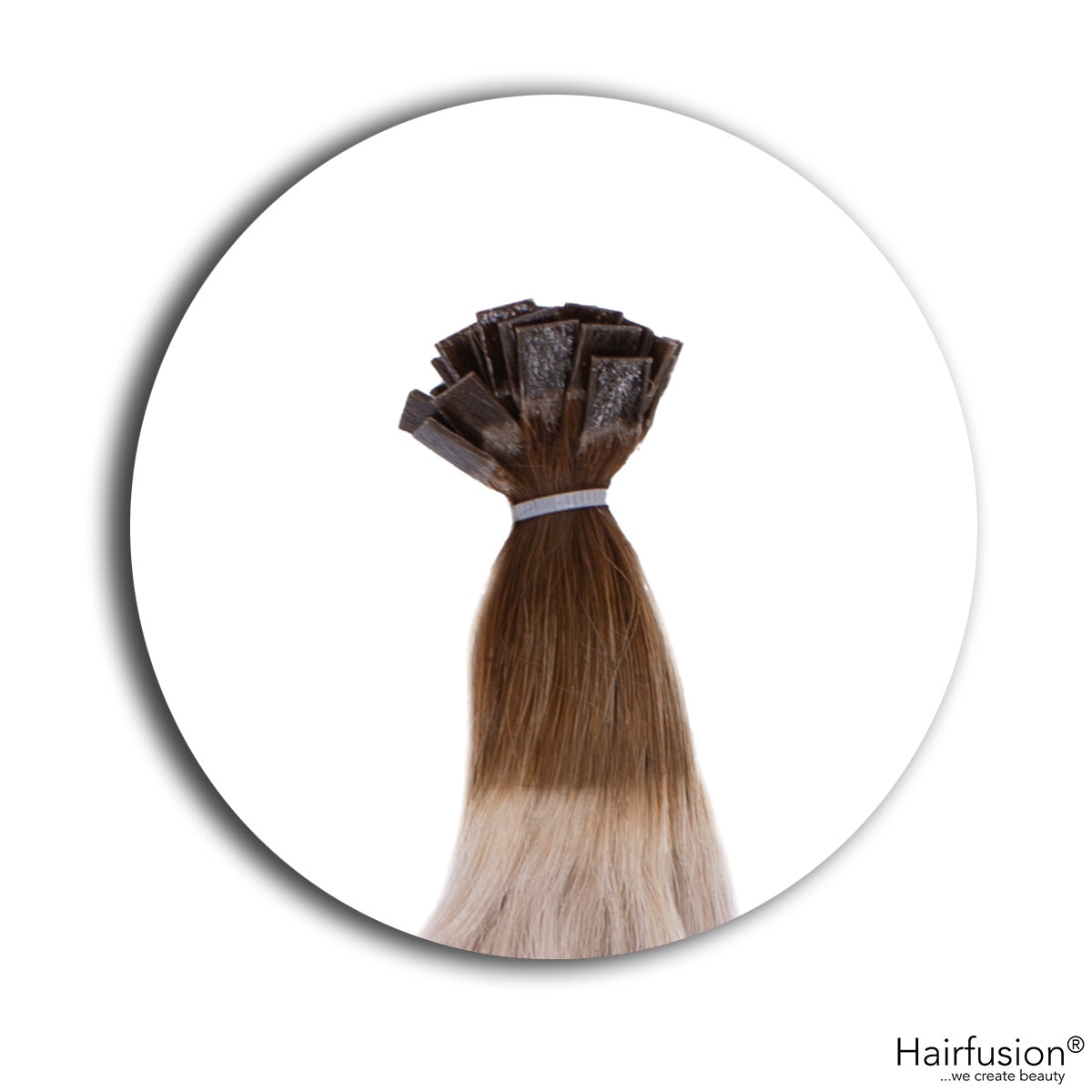 Outlet Nr. 230 – 25 Bonding Extensions – Farbe Root 6 auf 61 – 50 cm – gelockt