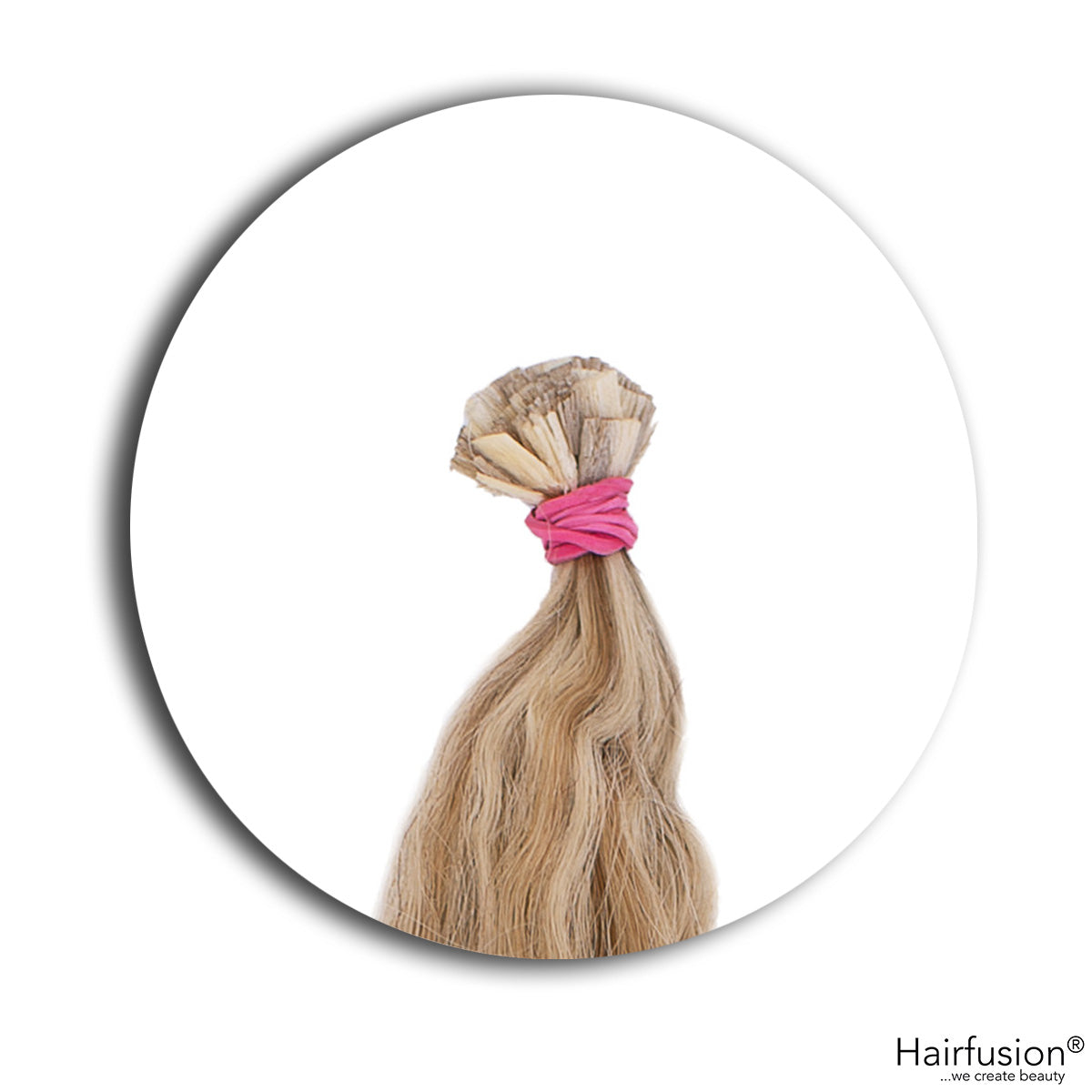 Outlet Nr. 231 – 25 Bonding Extensions – Farbe gesträhnt 8/26 – 60 cm – gelockt