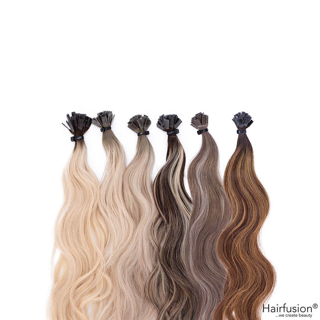 Bonding Extensions - 25 Stück (Flachbonding) ROOT SHADOW/BALAYAGE Echthaar 40-70 cm