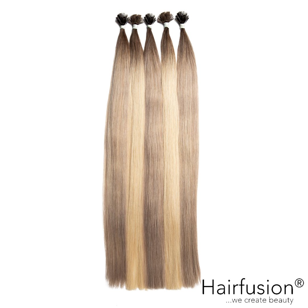AUSVERKAUF !Bonding Extensions - 25 Stück (Flachbonding - Wärme-/Ultraschall) ROOT Echthaar 40-70 cm