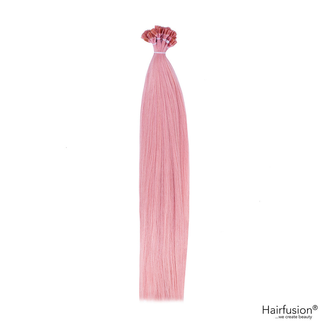 Bunte Bonding Extensions - 10 Stück (Flachbonding) Color Crush Collection Echthaar 50 cm