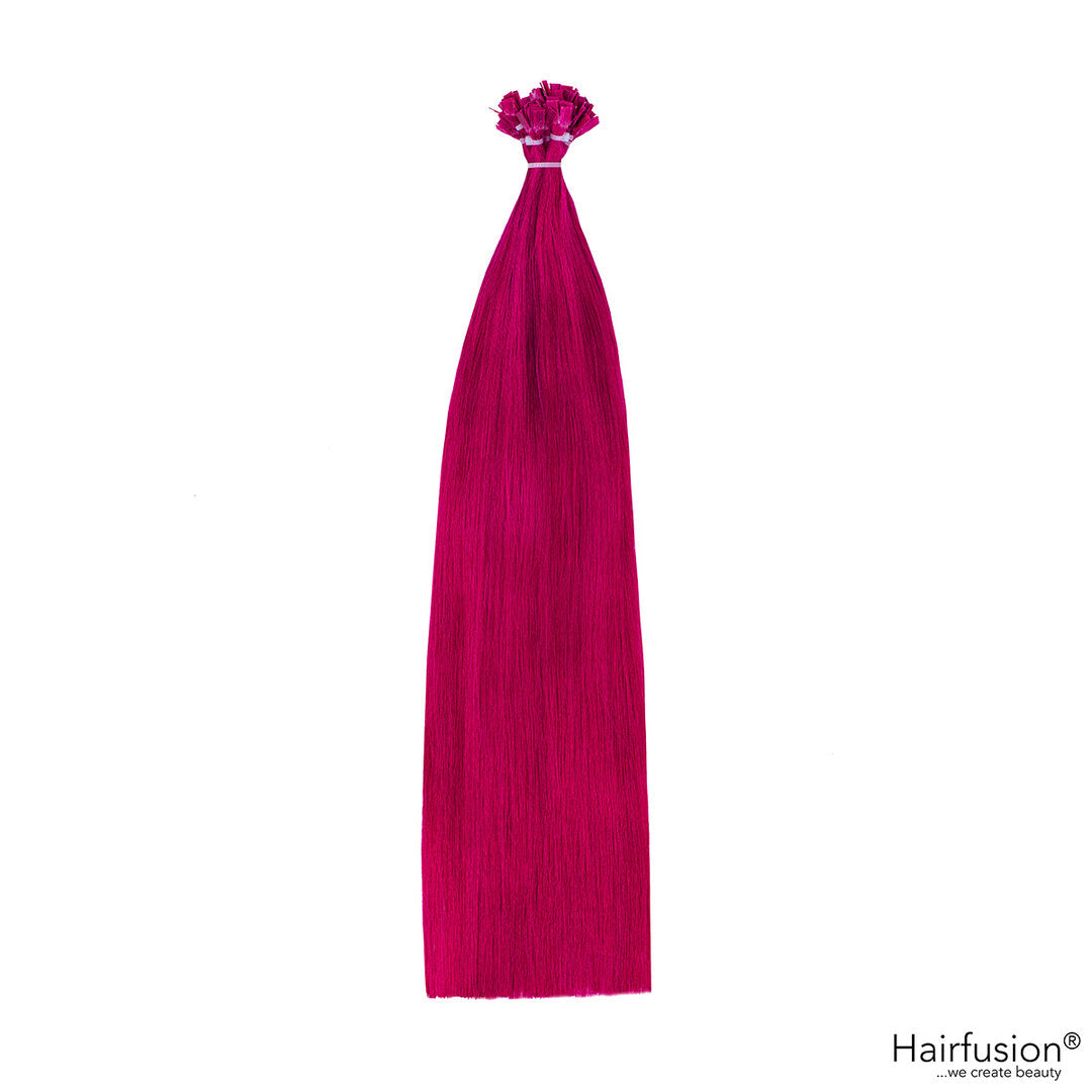 Bunte Bonding Extensions - 10 Stück (Flachbonding) Color Crush Collection Echthaar 50 cm