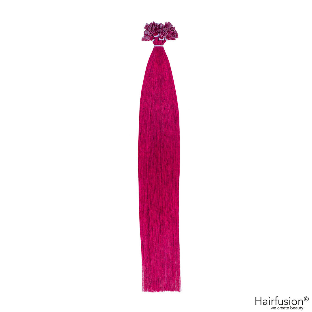 Bunte Bonding Extensions - 10 Stück (Flachbonding) Color Crush Collection Echthaar 50 cm