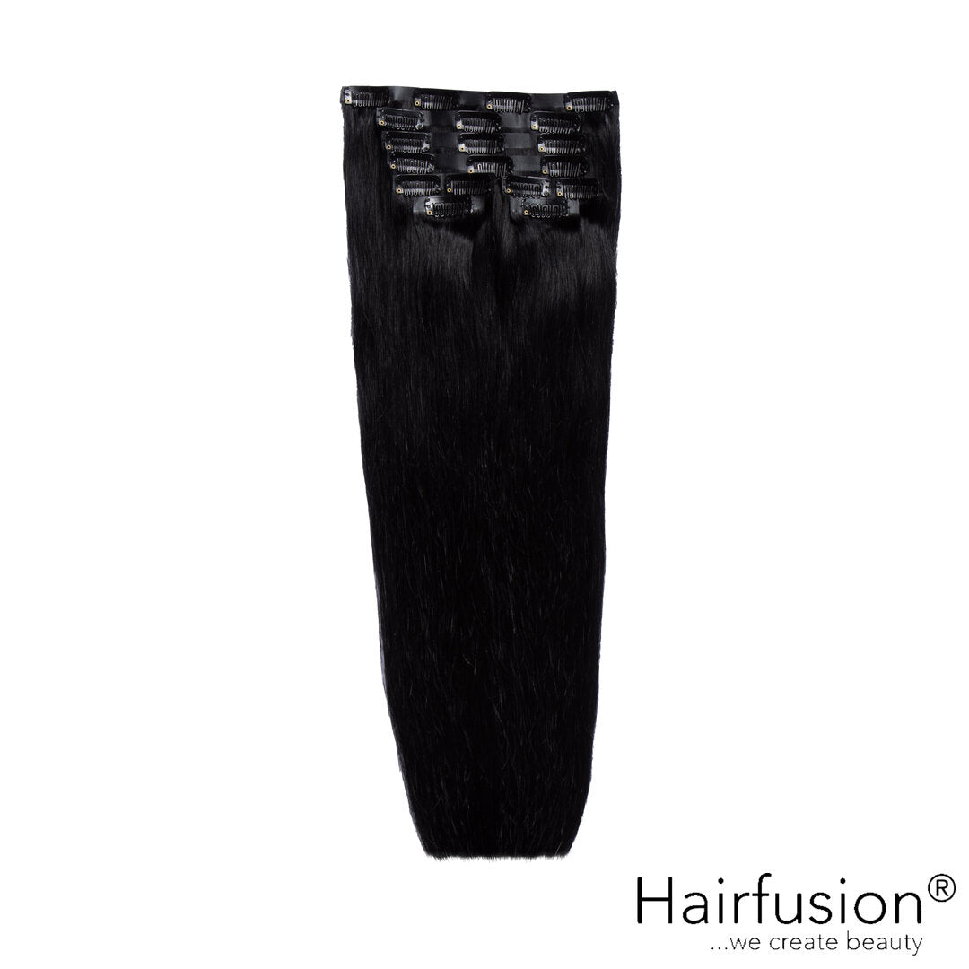 Clip-In Extensions XL-Volumen SET Haarverlängerung - 130 g - 8 Teile - 50 cm