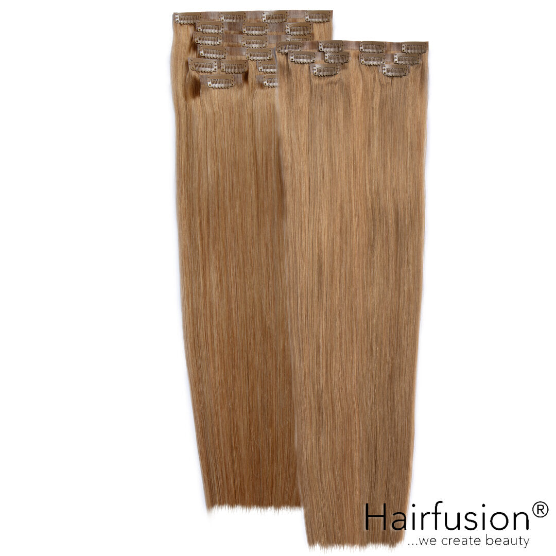 Clip-In Extensions XXL-Volumen SET Haarverlängerung - 184 g - 13 Teile - 50 cm