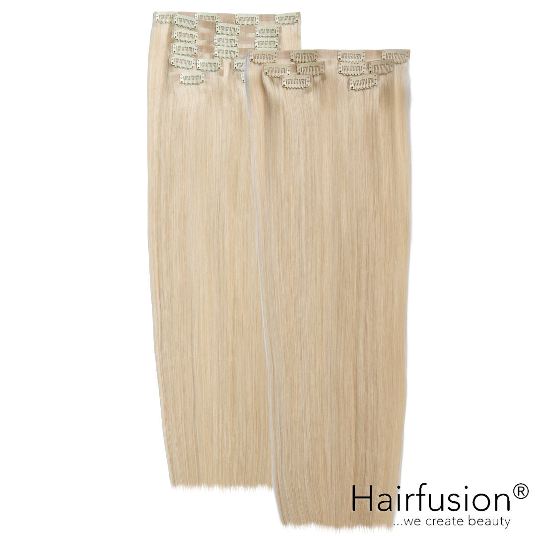 Clip-In Extensions XXL-Volumen SET Haarverlängerung - 184 g - 13 Teile - 50 cm