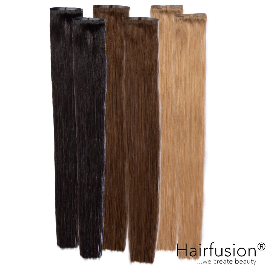 Clip-In Extensions Voluminizer für die Seitenpartie - 20 g - 2 Teile - 50 cm