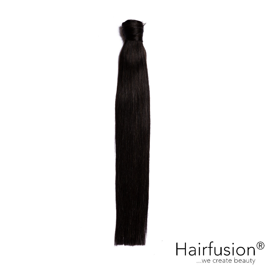 Clip-In Ponytail Haarzopf 100 g - 50 cm - hochwertiges Echthaar