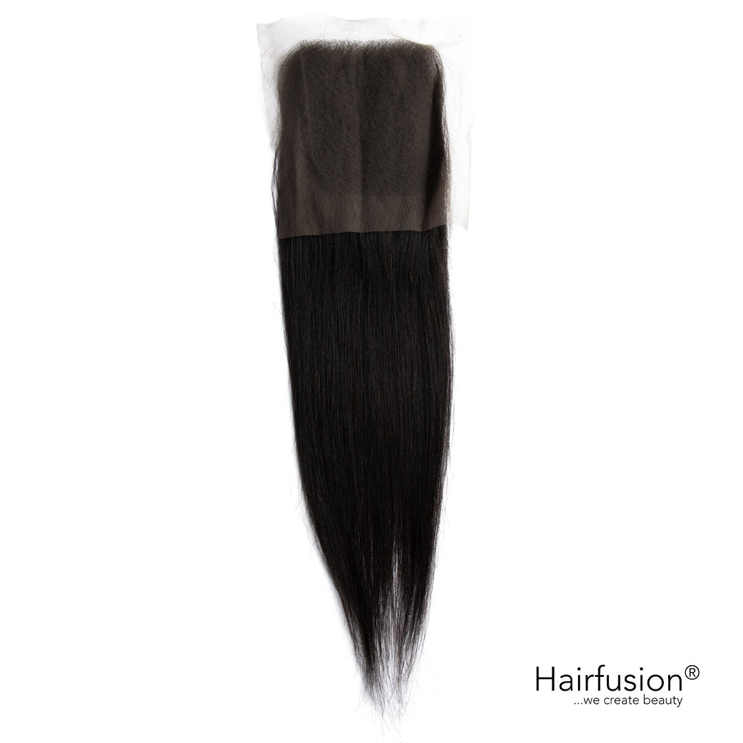 Topper/Closure Oberkopf Haarverdichtung von HAIRFUSION - Länge 45-50 cm Haarmenge 60 g