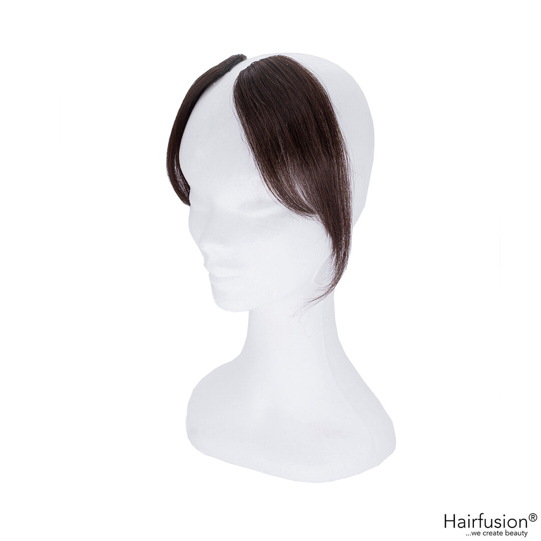 Clip-in Curtain Bangs - aus Echthaar von HAIRFUSION