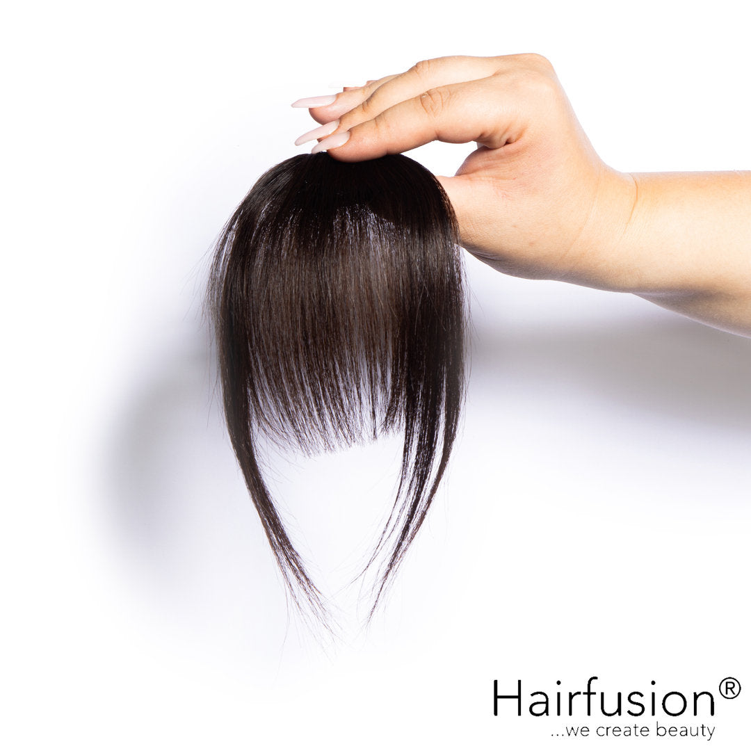 NEUES MODELL Clip-in Pony - gerades Vollpony - aus Echthaar von HAIRFUSION