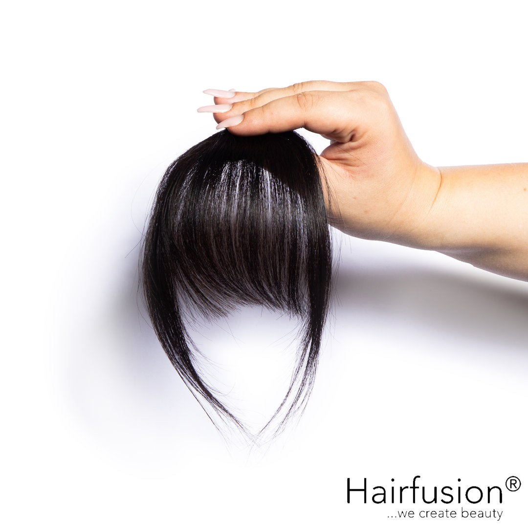 NEUES MODELL Clip-in Pony - gerades Vollpony - aus Echthaar von HAIRFUSION