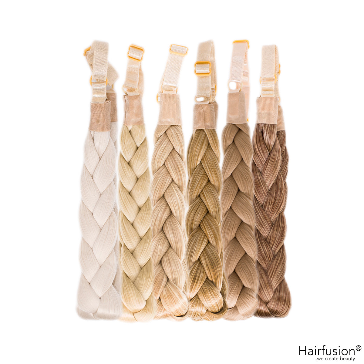 Geflochtenes Haarband im klassischen Flecht-Look - Hochwertigen Kunsthaar von HAIRFUSION