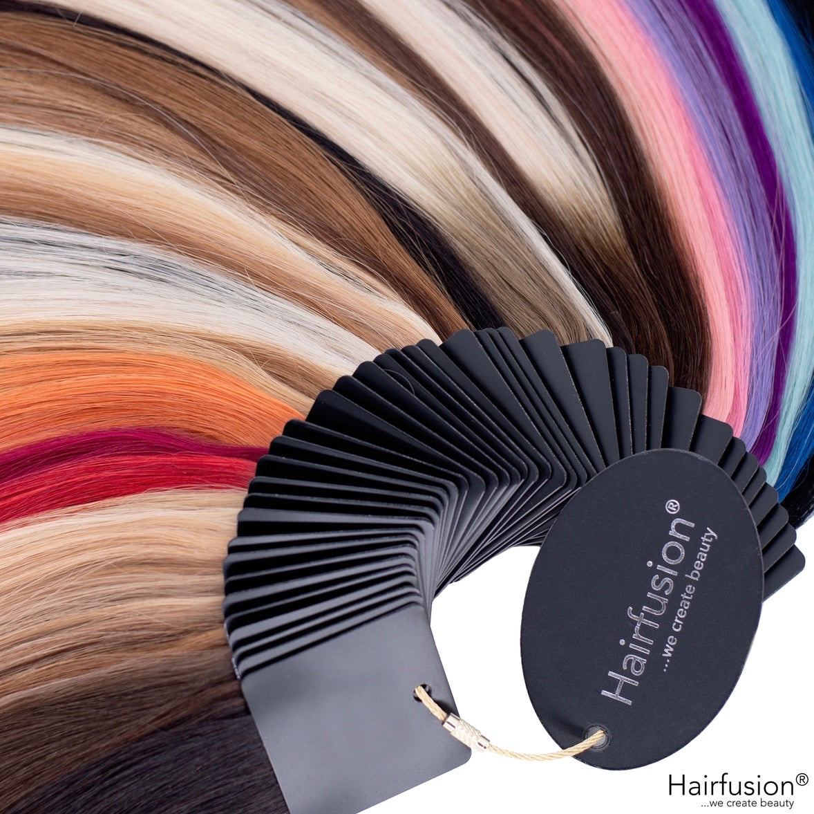 Farbring Echthaar Extensions von HAIRFUSION