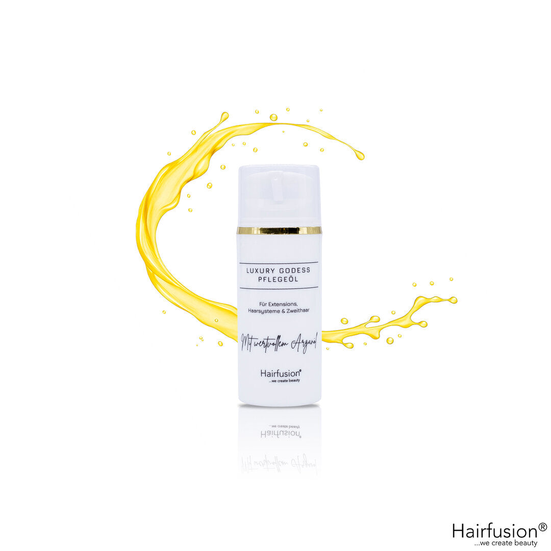 LUXURY GODESS Haarverlängerung Haaröl für Hair Extensions von HAIRFUSION