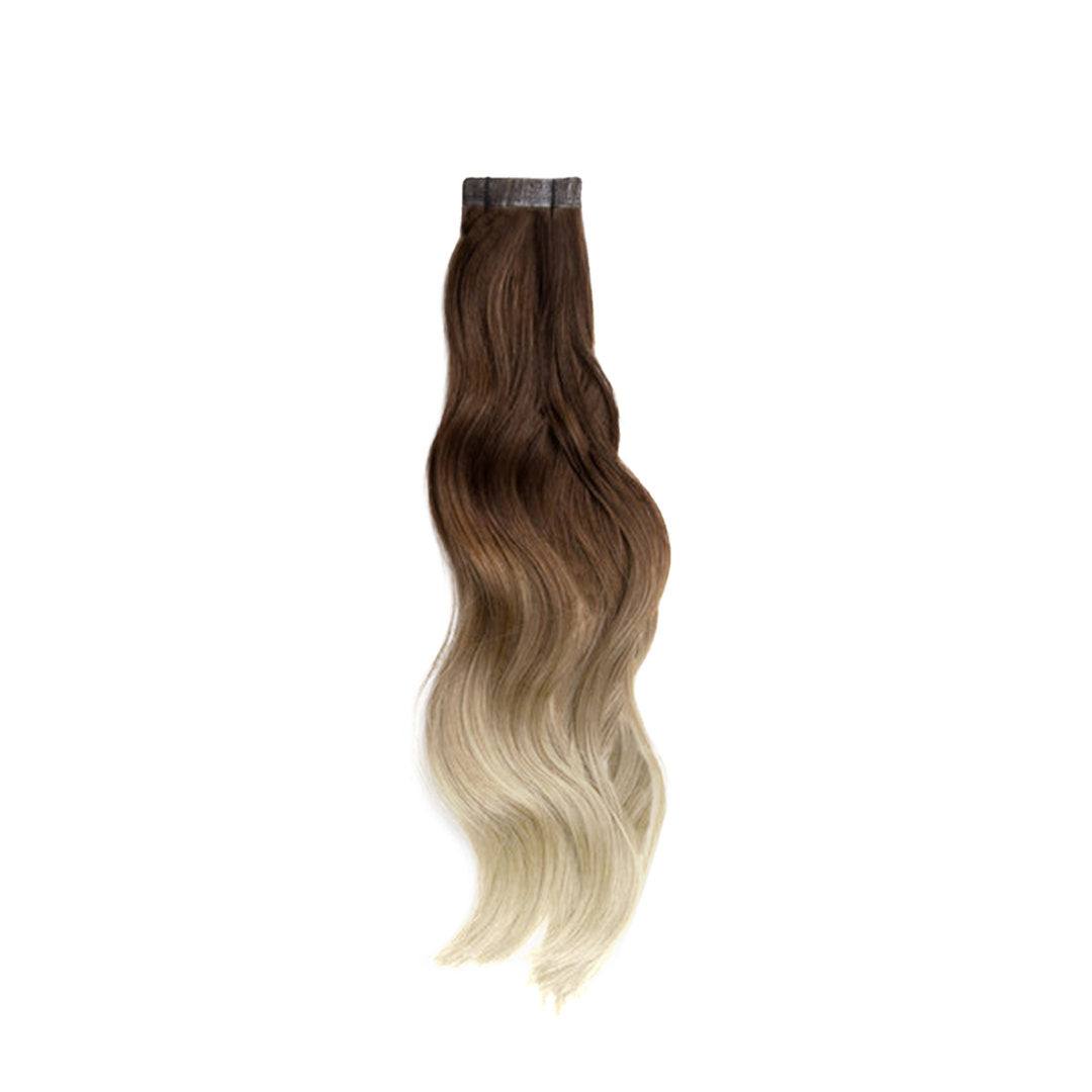 10 Stück HAIRFUSION Echthaar Tape Extensions OMBRÉ