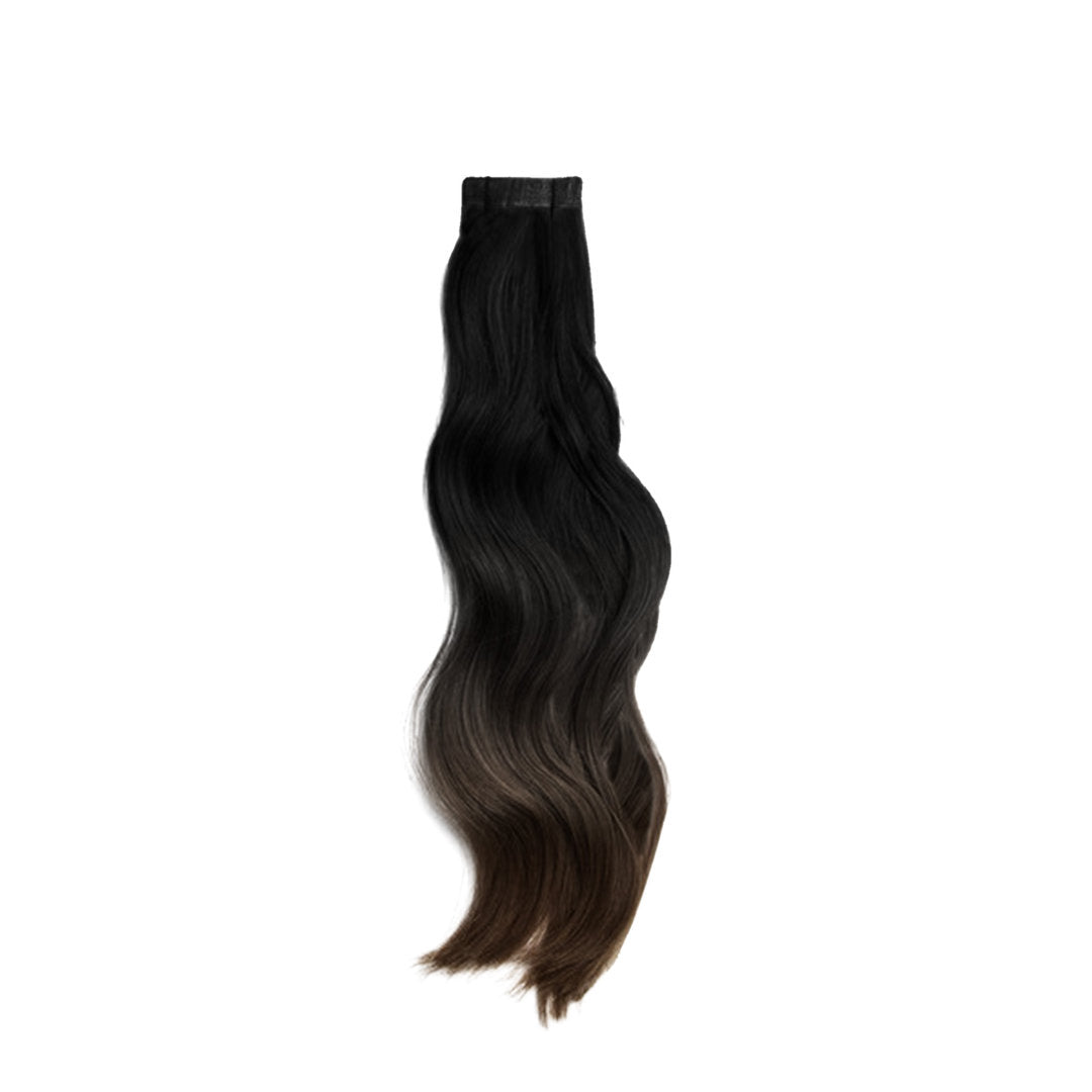 10 Stück HAIRFUSION Echthaar Tape Extensions OMBRÉ