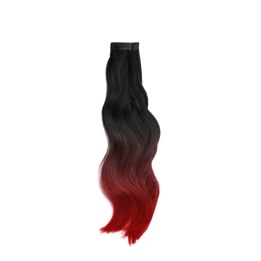 10 Stück HAIRFUSION Echthaar Tape Extensions OMBRÉ