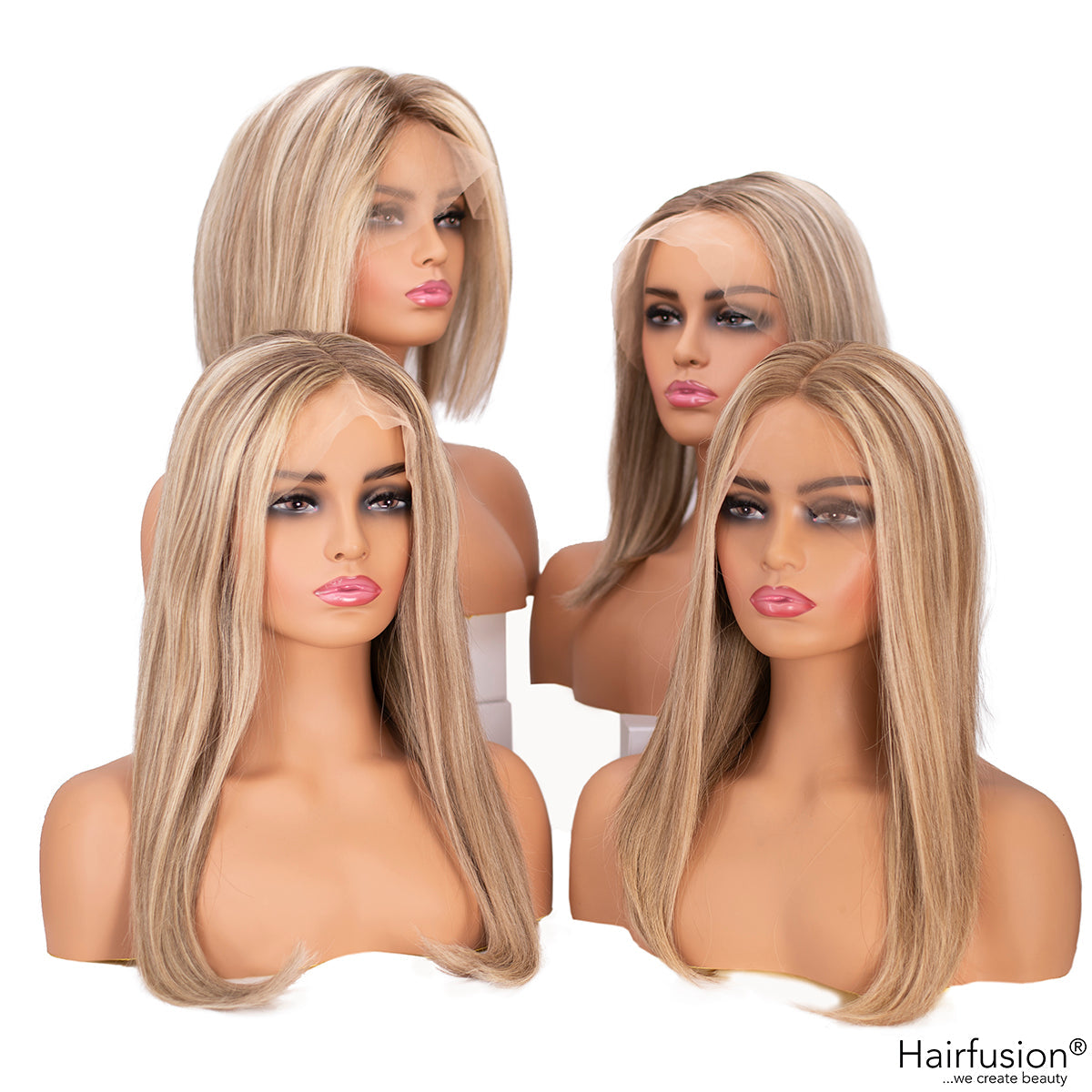 Echthaar Perücke Balayage blond - Kylie