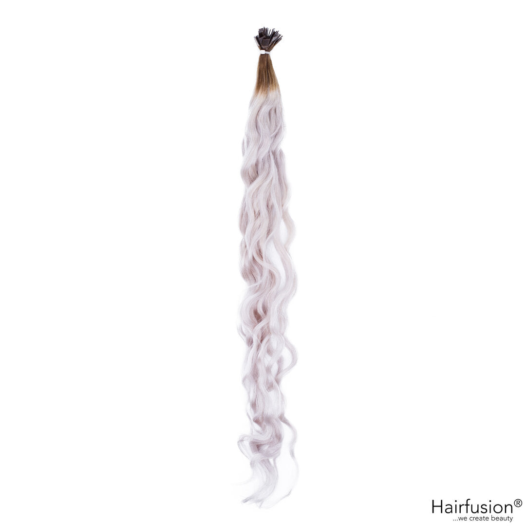 25 Stück HAIRFUSION Echthaarsträhnen mit FLACHBONDING (Wärme-/Ultraschalltechnik) ROOT