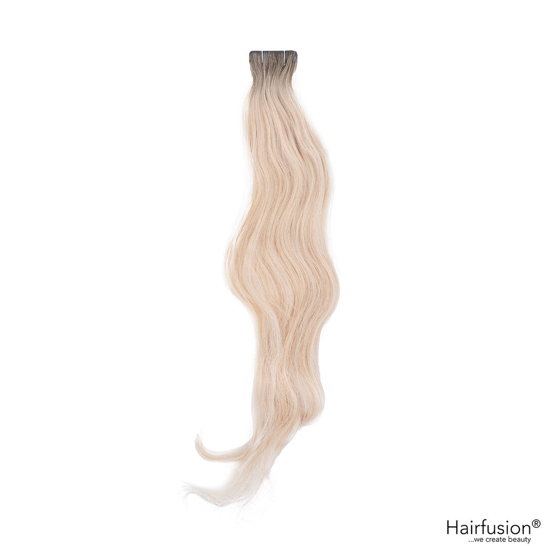Invisible Tape Extensions - 10 Stück ROOT SHADOW/BALAYAGE Echthaar 45-50 cm und 65-70 cm