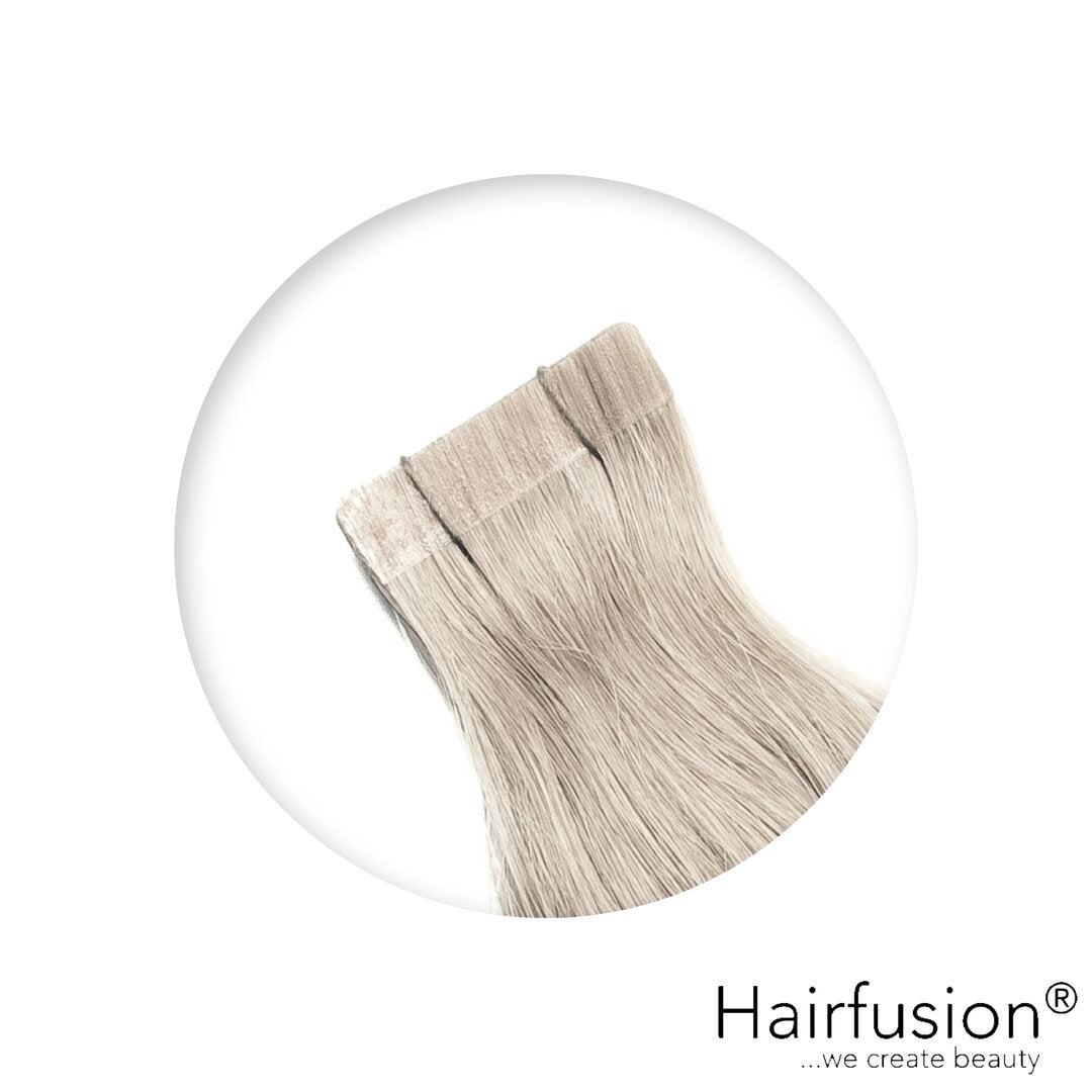 Tape Extensions XXL - 40 Stück EINFARBIG Echthaar 80-100 cm