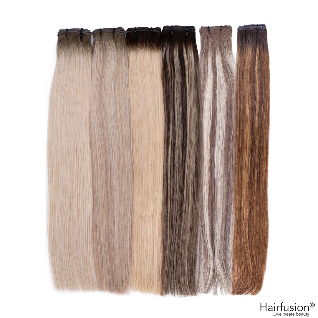 50 gr. INVISIBLE/GENIUS Tresse ROOT SHADOW/BALAYAGE Echthaar 40-70 cm