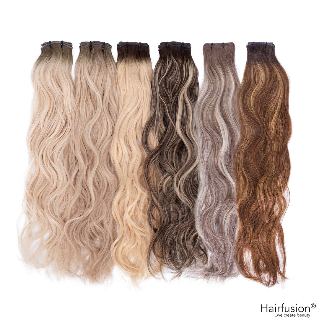 50 gr. INVISIBLE/GENIUS Tresse ROOT SHADOW/BALAYAGE Echthaar 40-70 cm