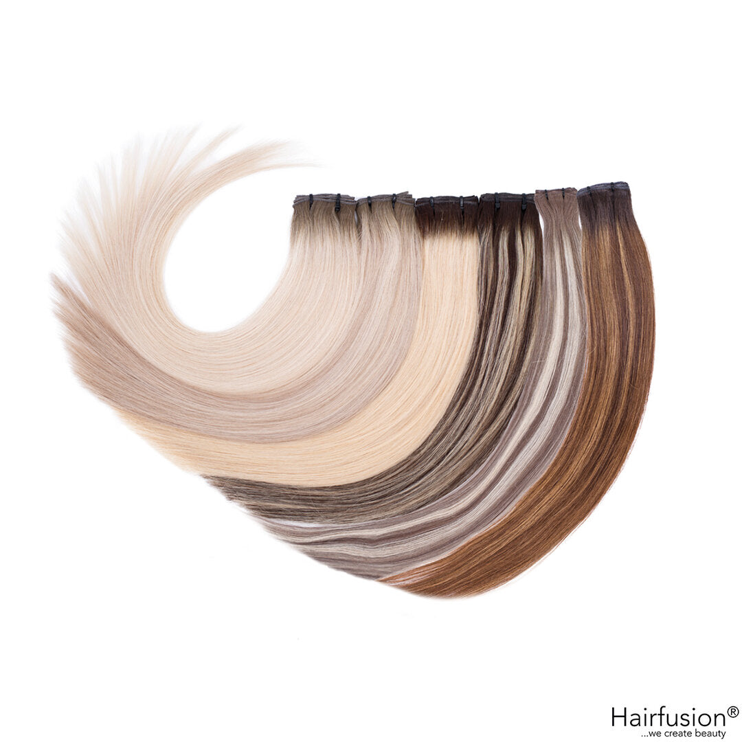 50 gr. INVISIBLE/GENIUS Tresse ROOT SHADOW/BALAYAGE Echthaar 40-70 cm