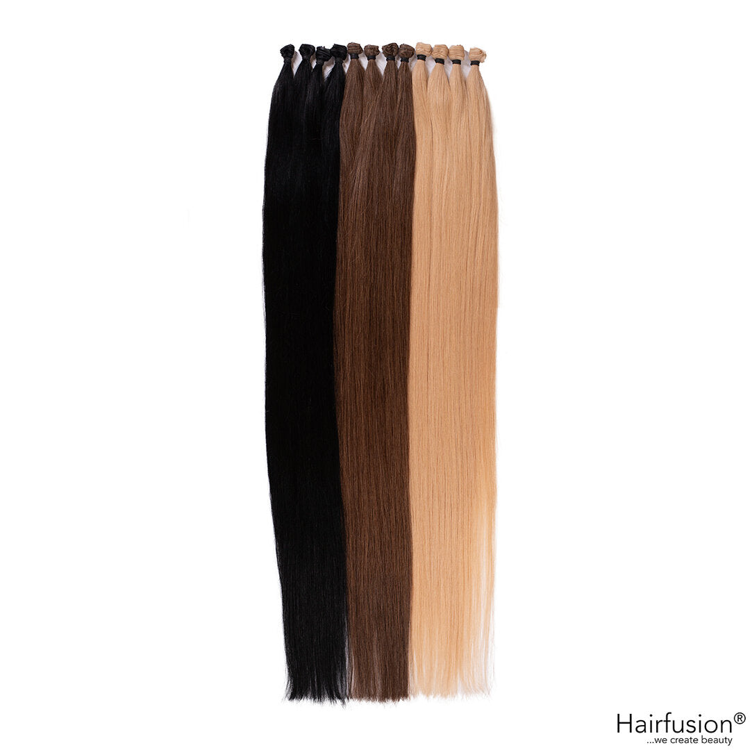 100 gr. Tresse XXL - EINFARBIG Echthaar 80-100 cm