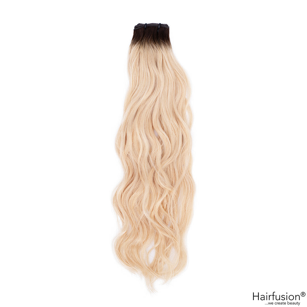 50 gr. INVISIBLE/GENIUS Tresse ROOT SHADOW/BALAYAGE Echthaar 40-70 cm