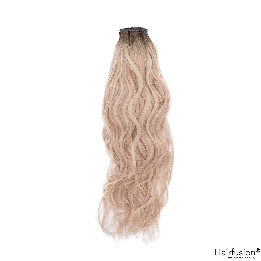 50 gr. INVISIBLE/GENIUS Tresse ROOT SHADOW/BALAYAGE Echthaar 40-70 cm