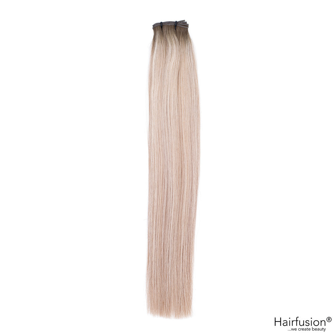 50 gr. INVISIBLE/GENIUS Tresse ROOT SHADOW/BALAYAGE Echthaar 40-70 cm