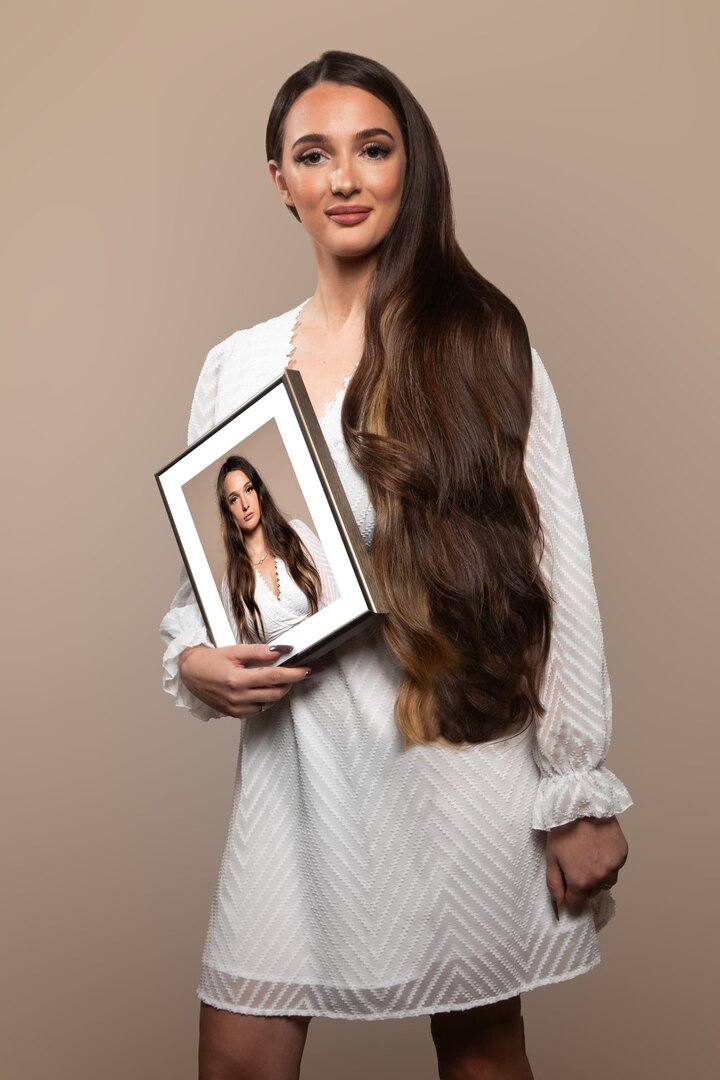 Tape Extensions XXL - 40 Stück EINFARBIG Echthaar 80-100 cm