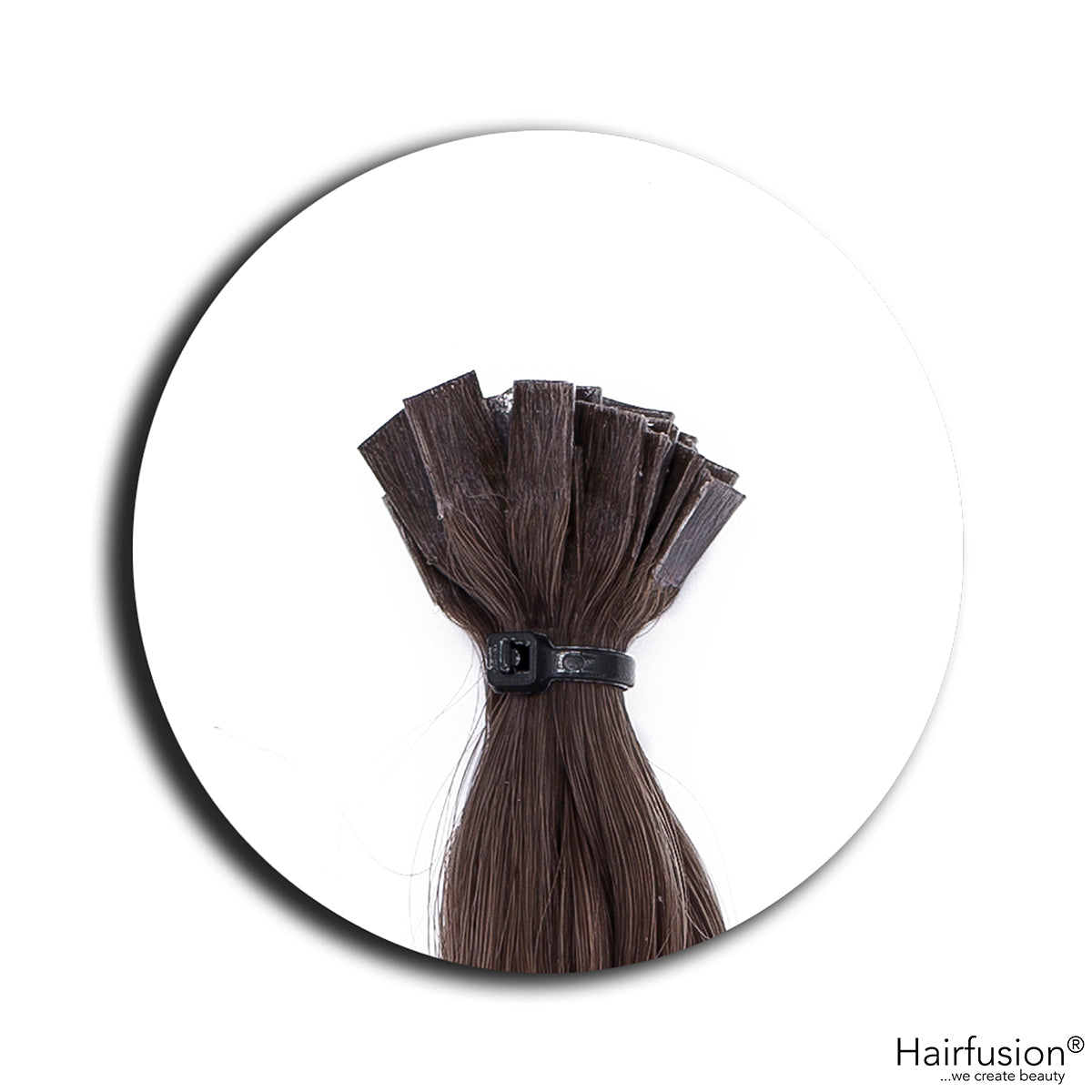 gelockte Bondingextensions - 25 Stück Flachbonding Echthaar 40-70 cm