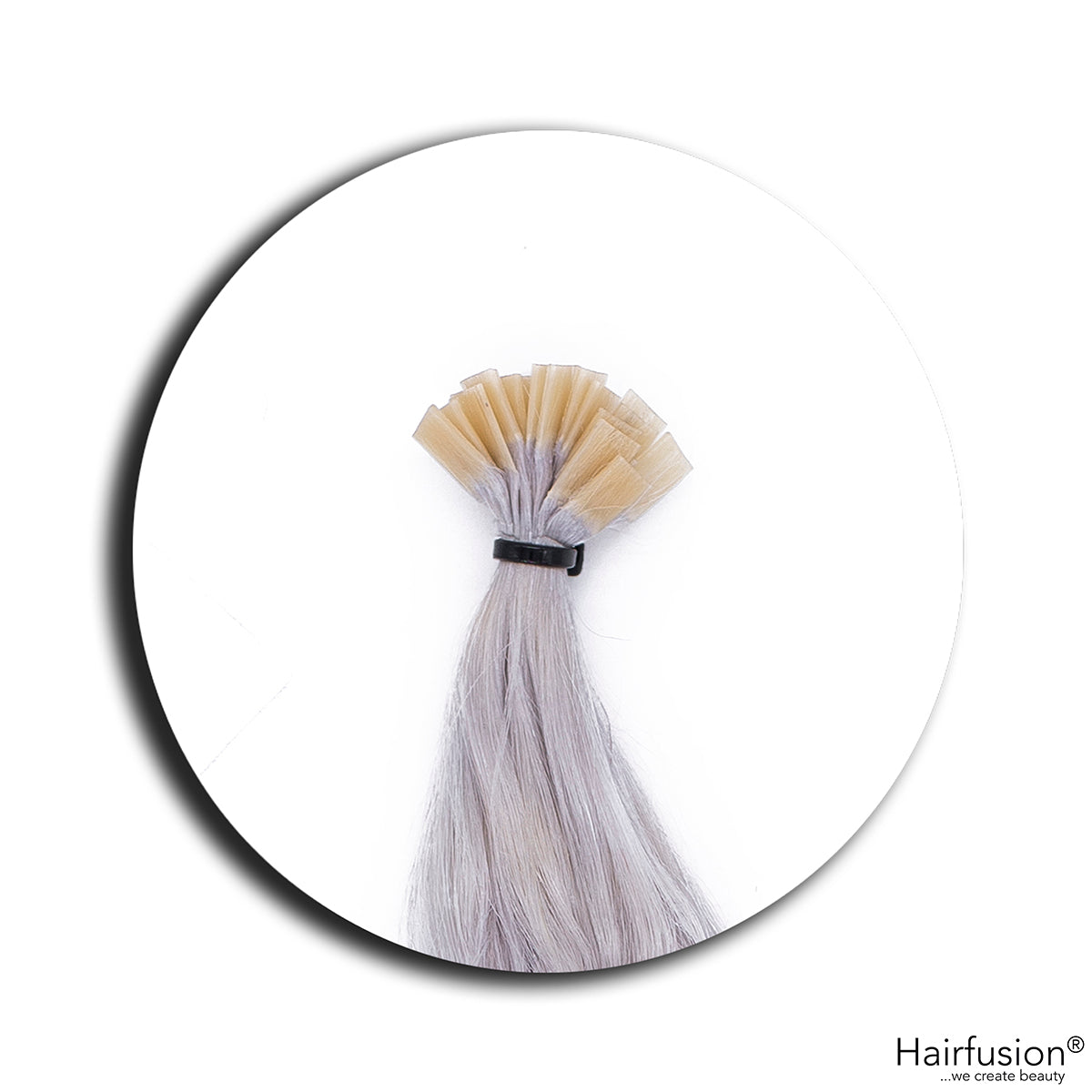 Bonding Extensions - 25 Stück (Flachbonding - Wärme-/Ultraschall) EINFARBIG Echthaar 30-70 cm