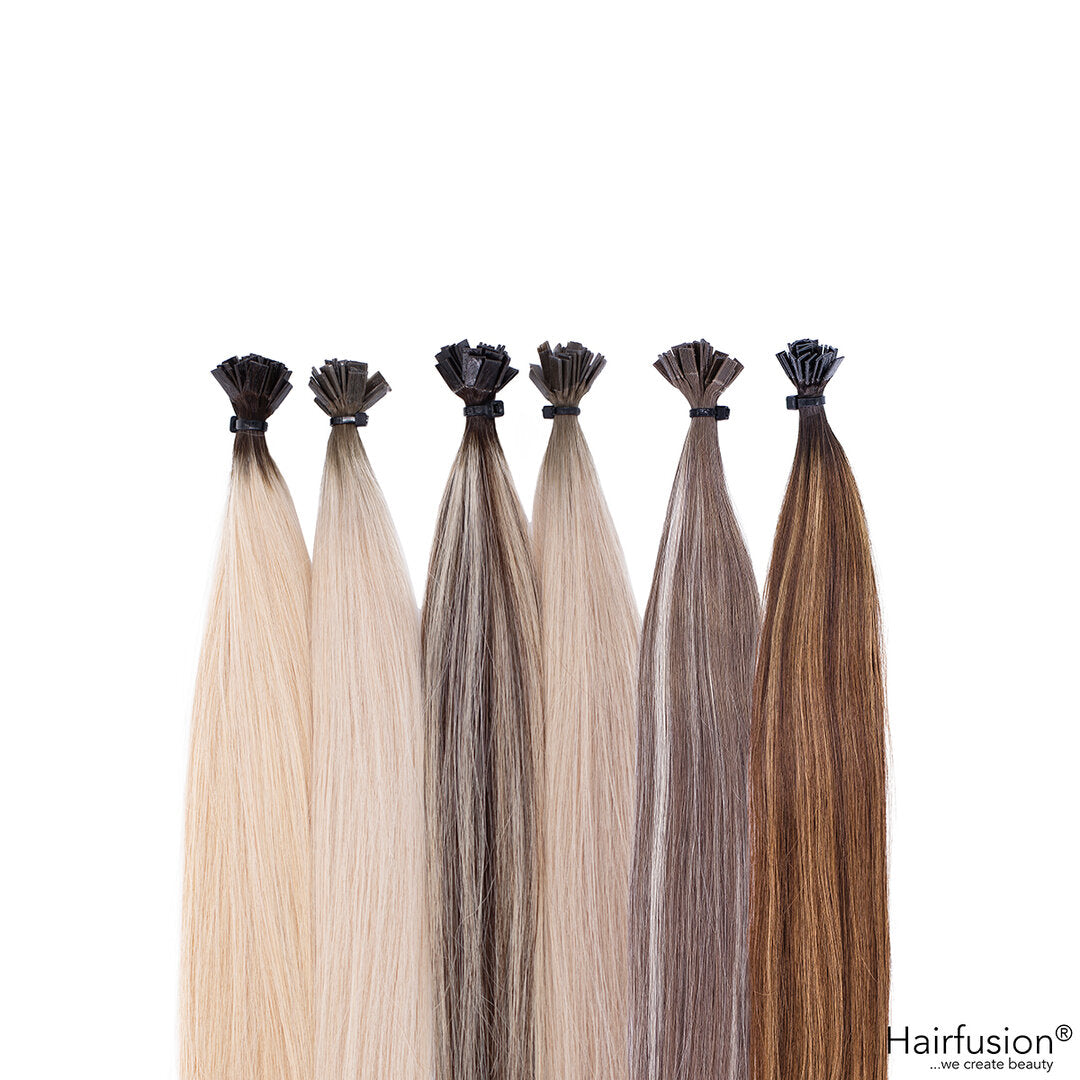 Bonding Extensions - 25 Stück (Flachbonding) ROOT SHADOW/BALAYAGE Echthaar 40-70 cm