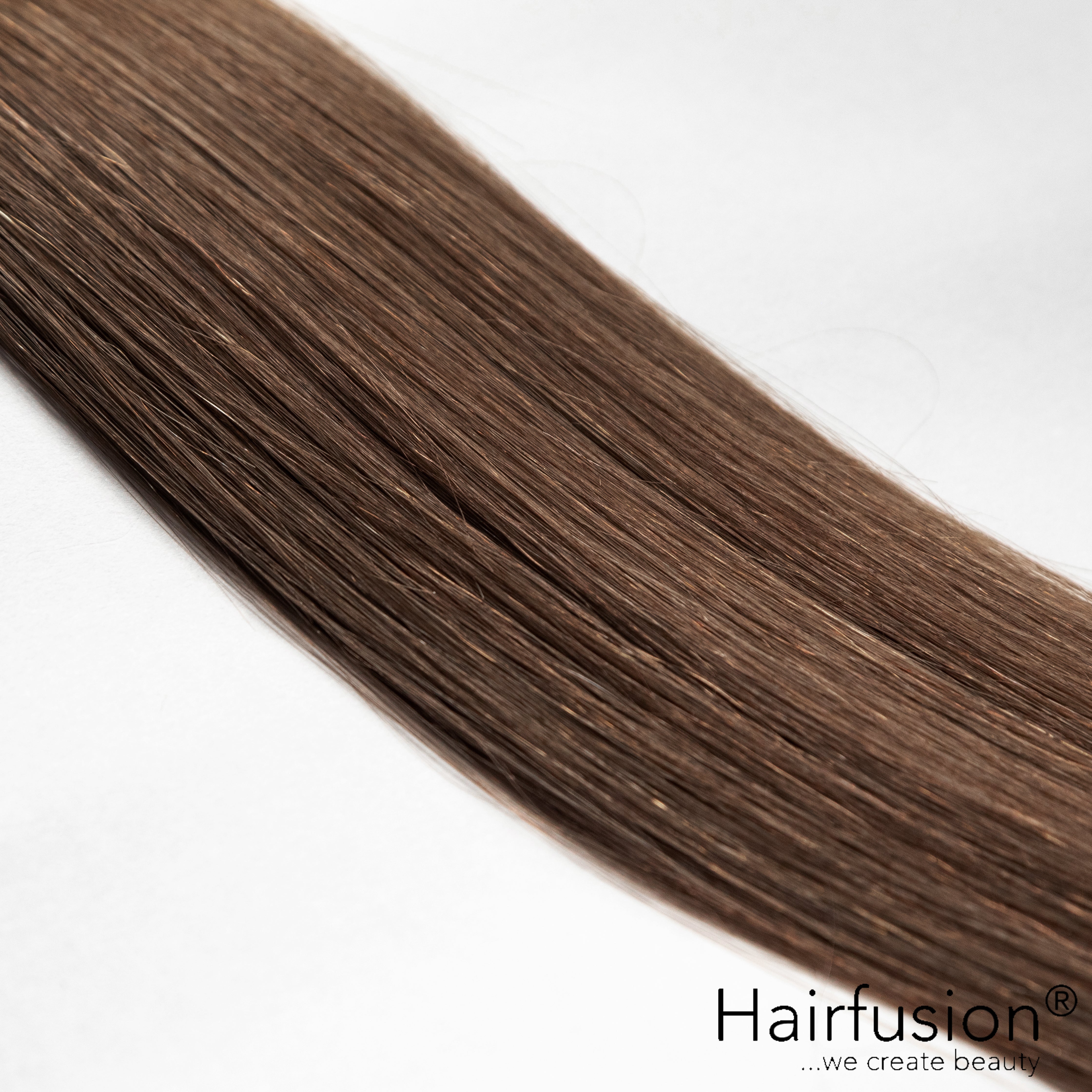 Bonding Extensions - 25 Stück (Flachbonding-Wärme-/Ultraschall) NATURAL ASHY Echthaar 30-70 cm