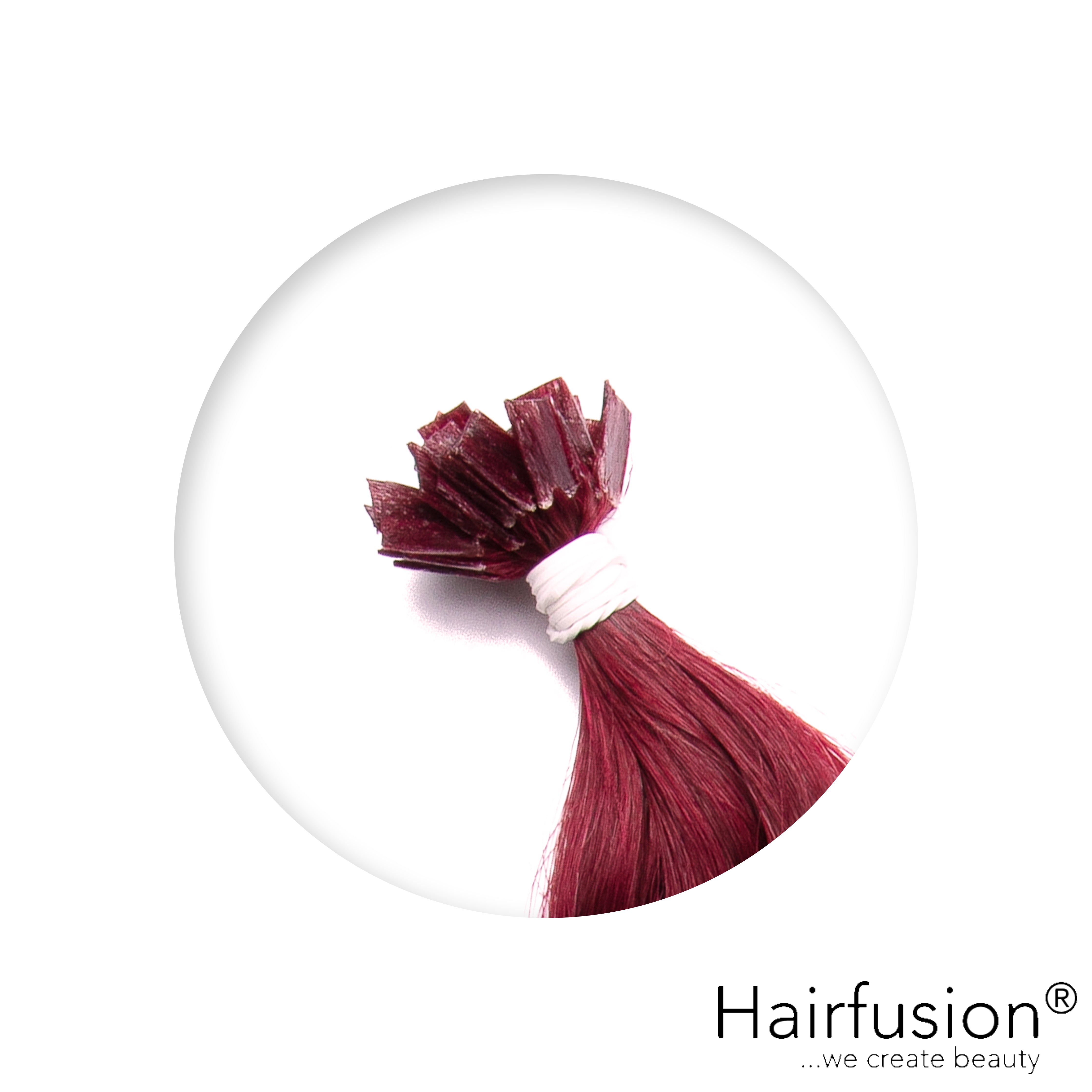 Bonding Extensions - 25 Stück (Flachbonding - Wärme-/Ultraschall) EINFARBIG Echthaar 30-70 cm