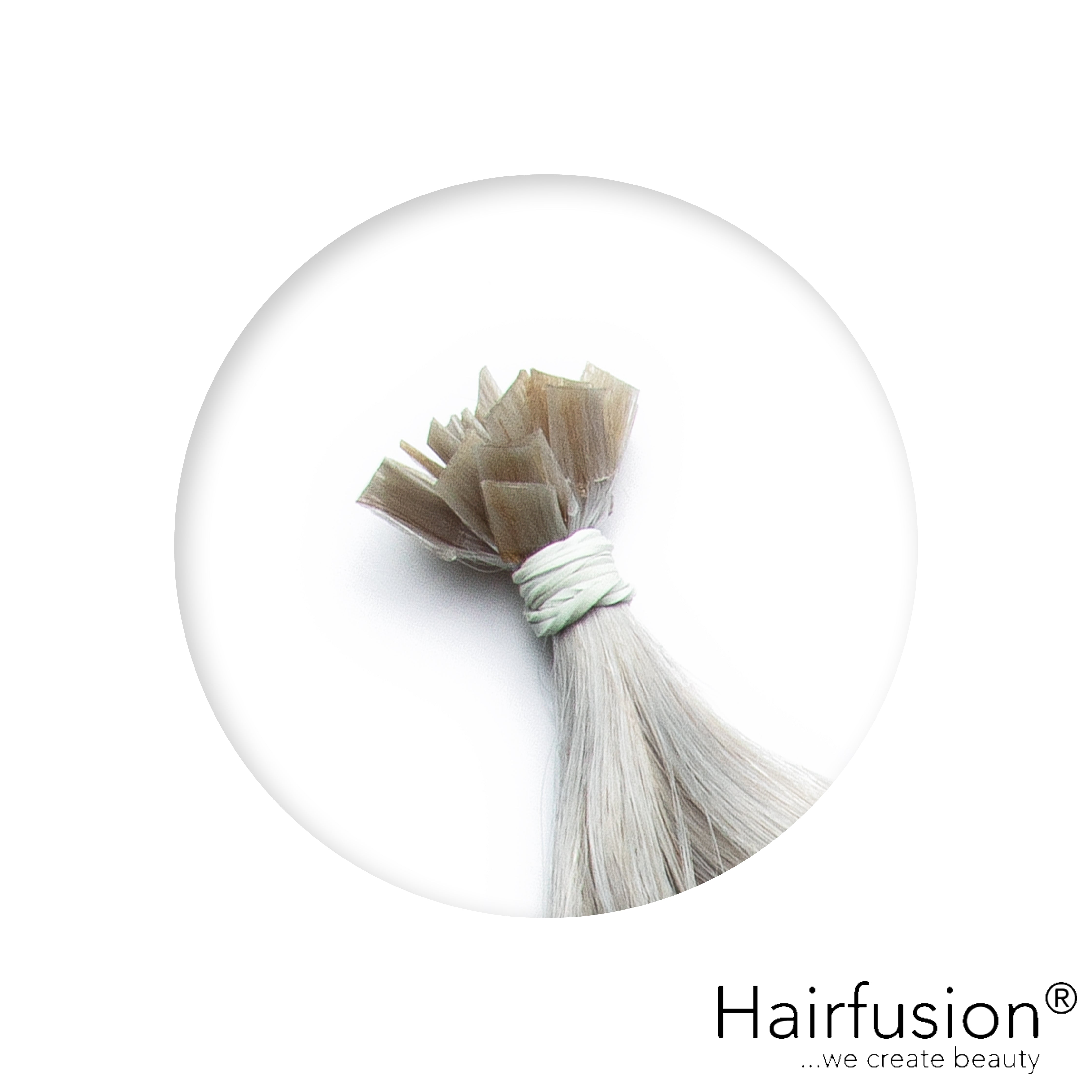 Bonding Extensions - 25 Stück (Flachbonding - Wärme-/Ultraschall) EINFARBIG Echthaar 30-70 cm