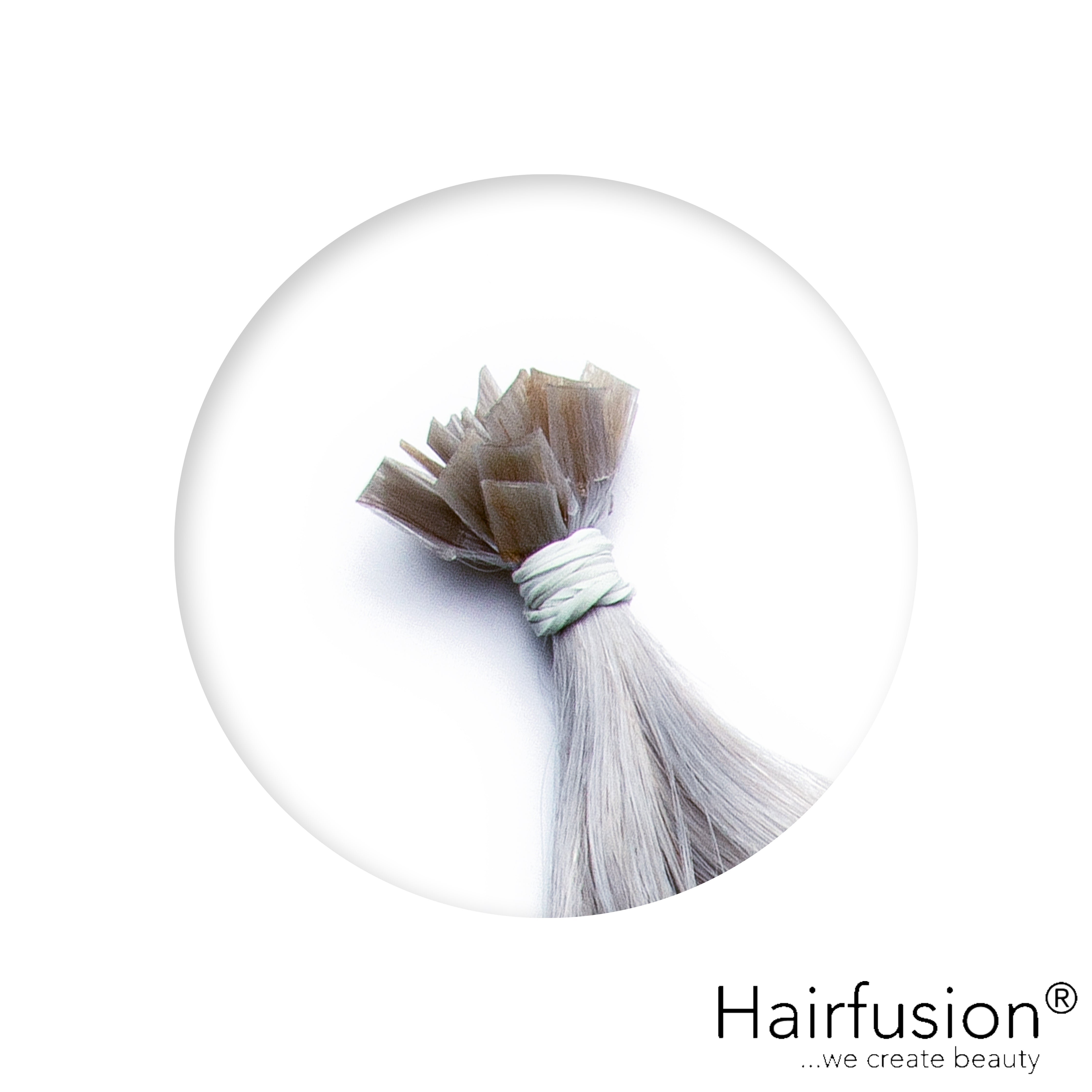 Bonding Extensions - 25 Stück (Flachbonding - Wärme-/Ultraschall) EINFARBIG Echthaar 30-70 cm