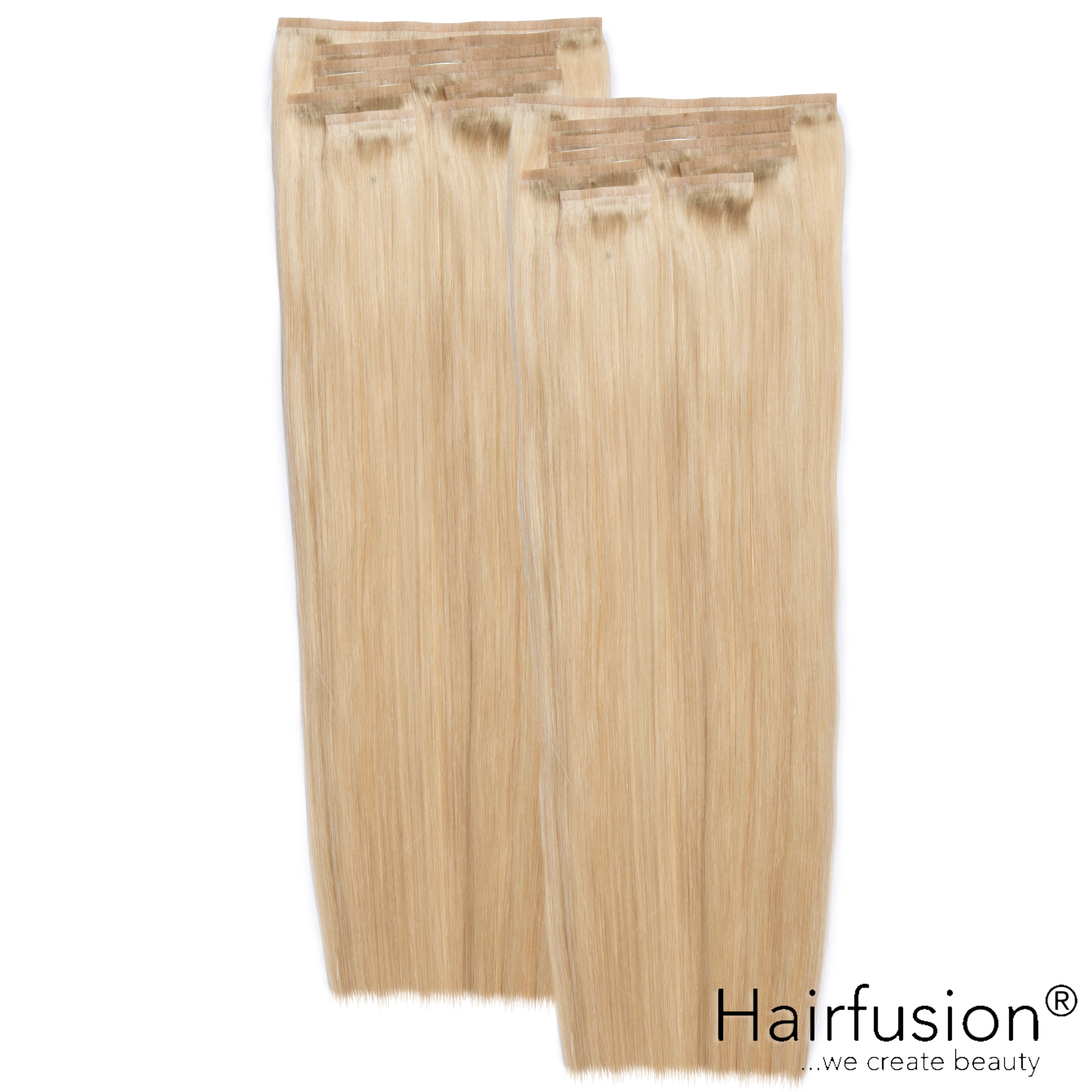 Clip-In Extensions XXXL-Volumen SET Haarverlängerung - 300 g - 16 Teile - 65 cm