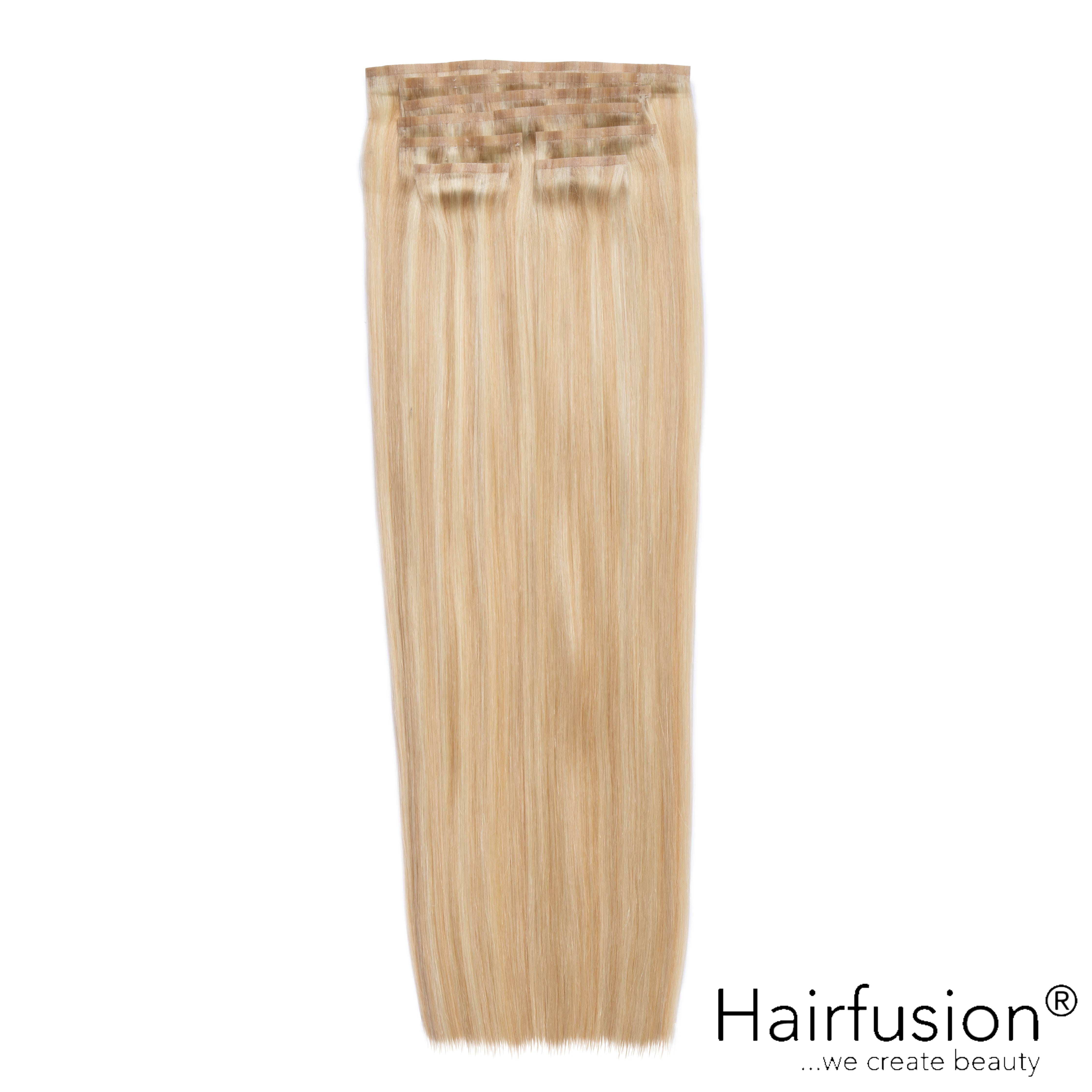 Clip-In Extensions XL-Volumen SET Haarverlängerung - 130 g - 8 Teile - 50 cm
