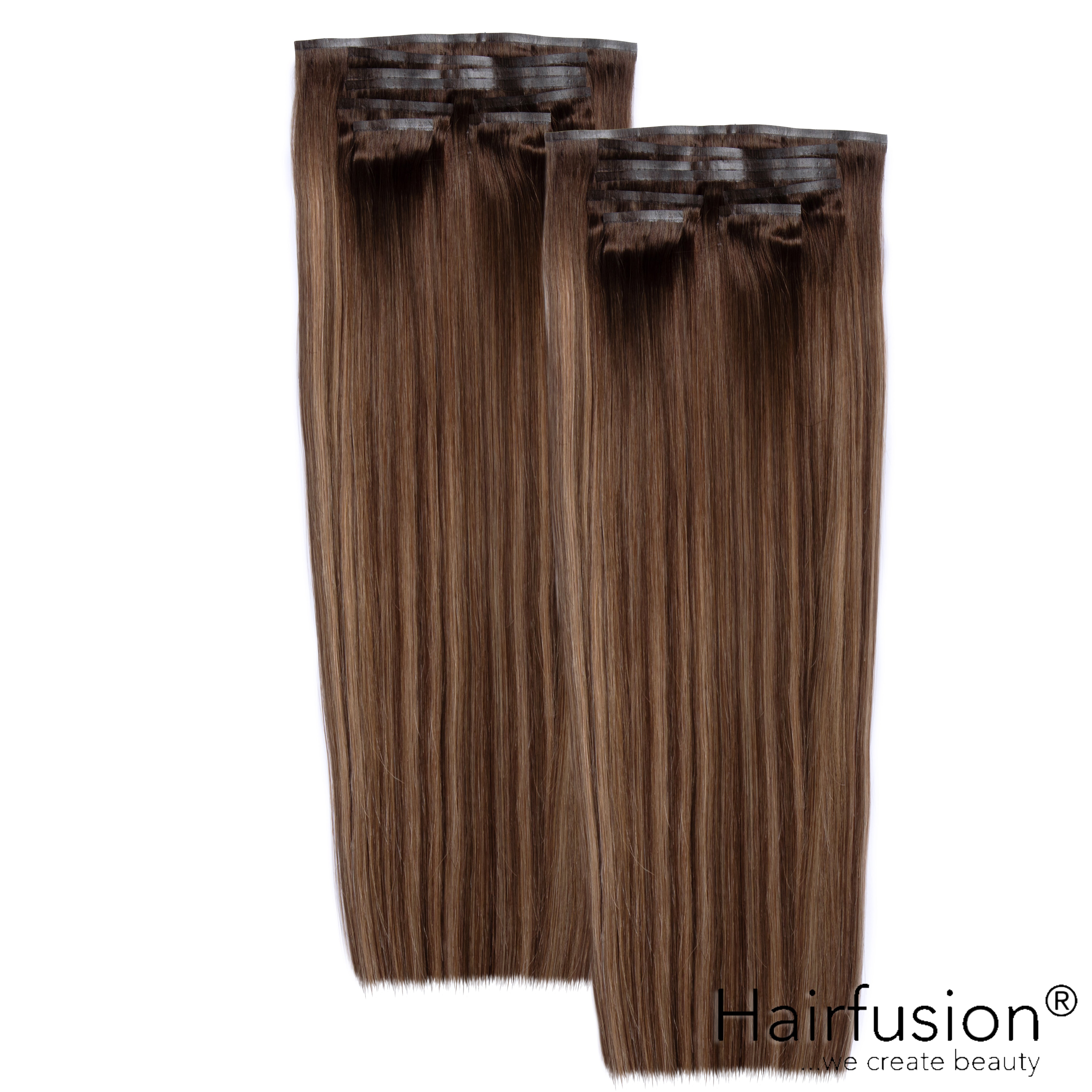 Clip-In Extensions XXXL-Volumen SET Haarverlängerung - 260 g - 16 Teile - 50 cm