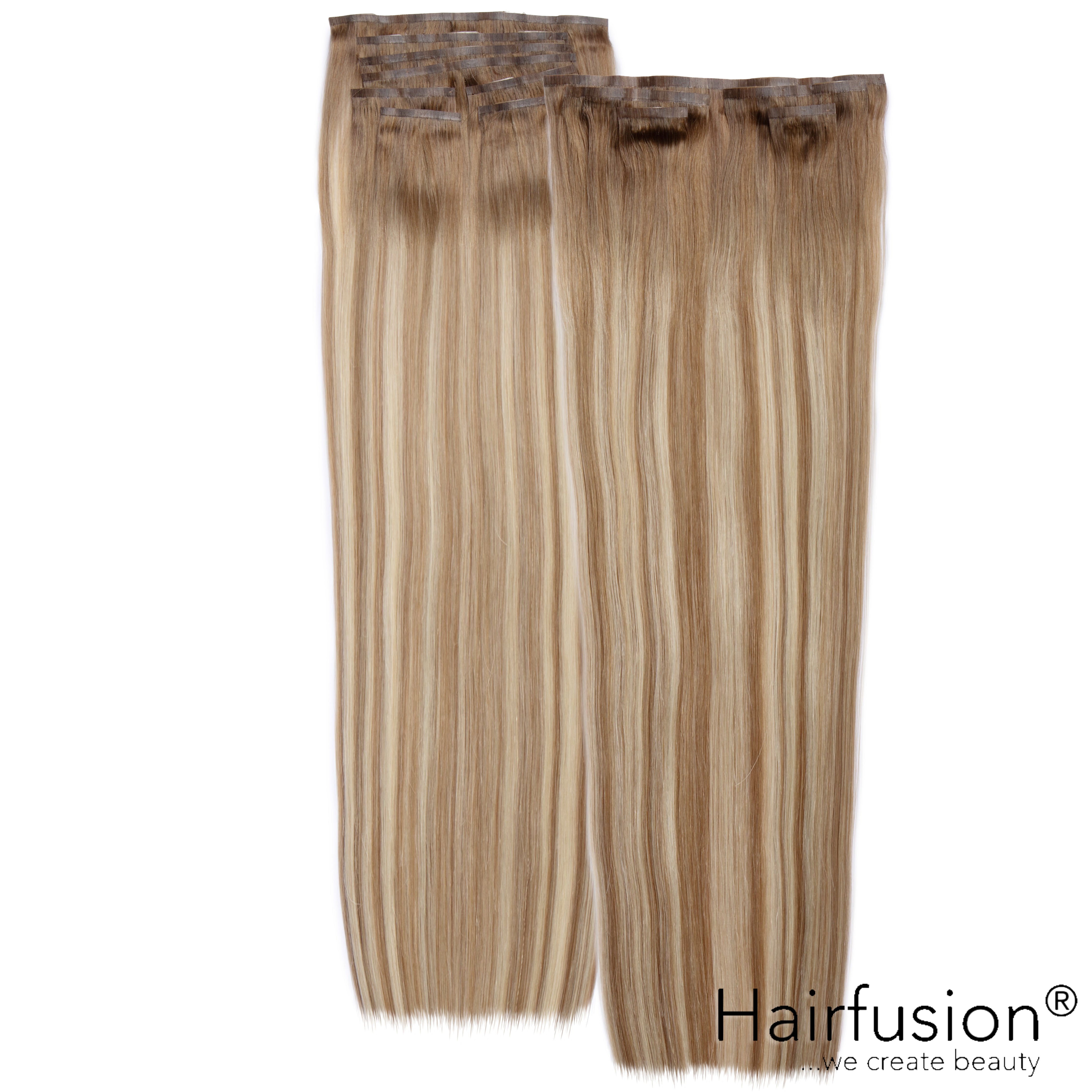 Clip-In Extensions XXL-Volumen SET Haarverlängerung - 184 g - 13 Teile - 50 cm
