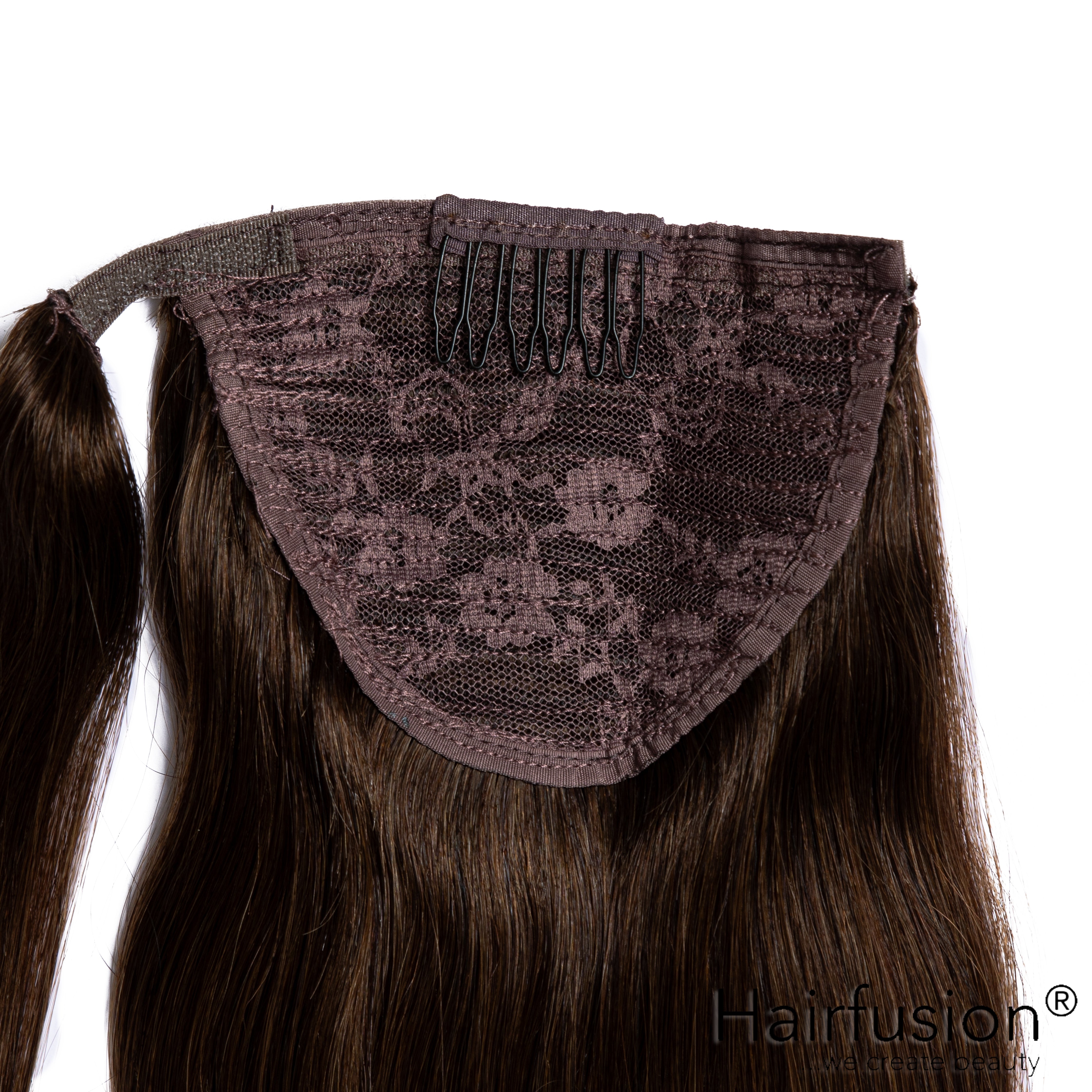 Clip-In Ponytail Haarzopf 100 g - 50 cm - hochwertiges Echthaar