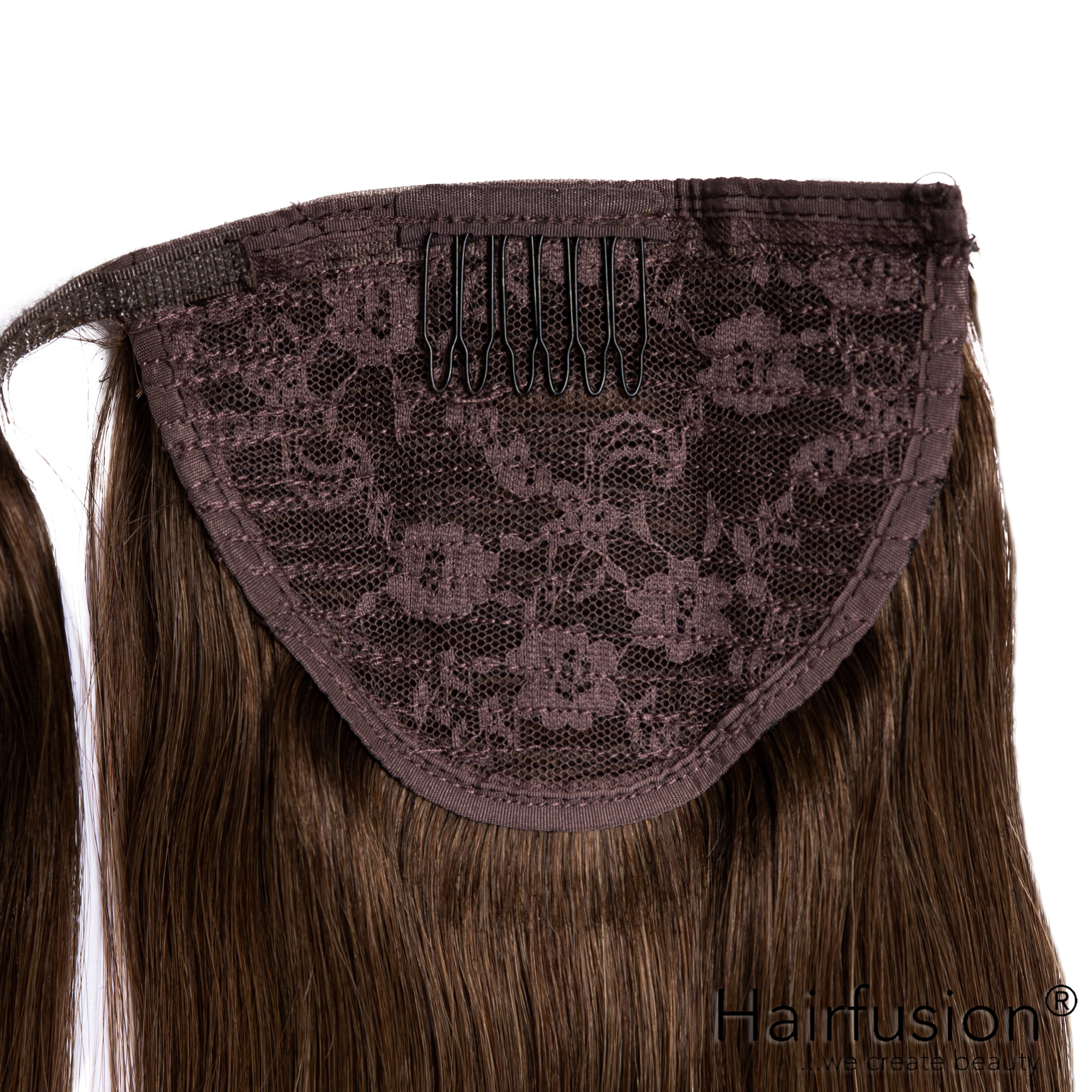 Clip-In Ponytail Haarzopf 100 g - 50 cm - hochwertiges Echthaar