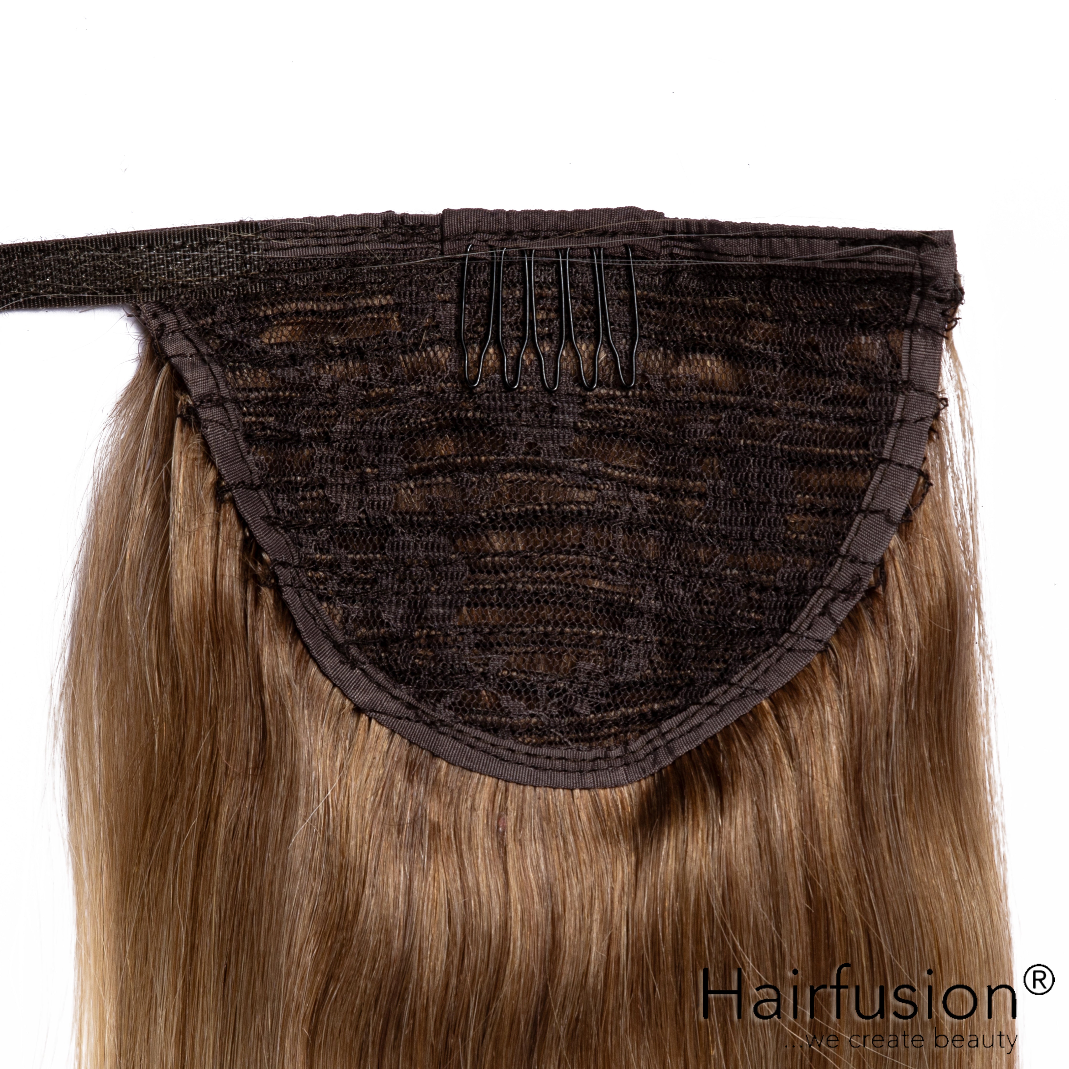 Clip-In Ponytail Haarzopf 100 g - 50 cm - hochwertiges Echthaar