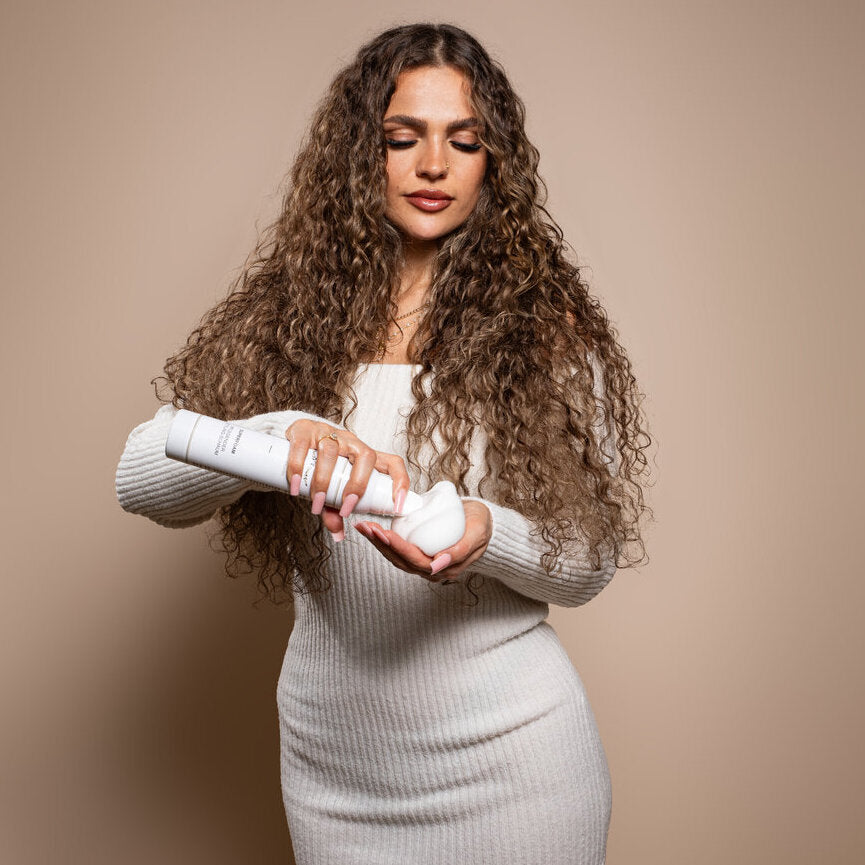 Red Carpet Curls Nanoring Extensions Styling- und Lockenschaum von HAIRFUSION